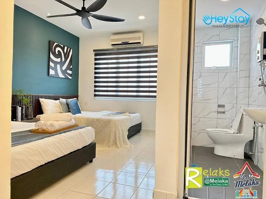 Hébergement de vacances Kampung8 3R3B 12Pax Mahjong Ltownarea8Minstojonker By Heystay Management Malacca Malaisie